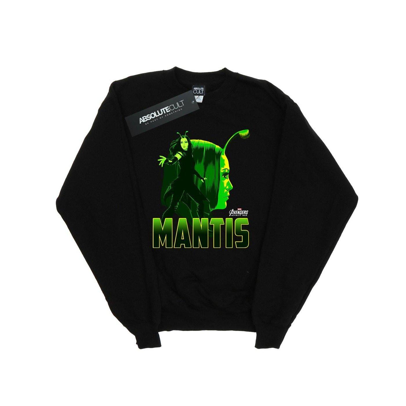 Image of Avengers Infinity War Mantis Character Sweatshirt Damen Schwarz S
