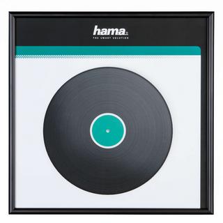 hama HAMA Cadre pour disque LP Aluminium Noir 31,5x31,5cm  