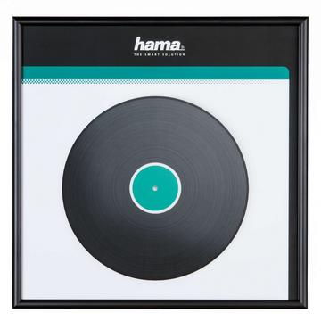 HAMA Cadre pour disque LP Aluminium Noir 31,5x31,5cm