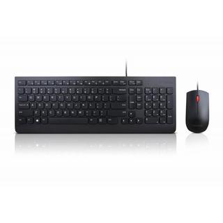 lenovo  Clavier AZERTY et souris  Essential Wired Combo 