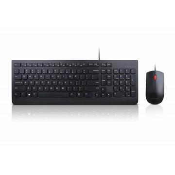 Azerty-Tastatur und Maus  Essential Wired Combo