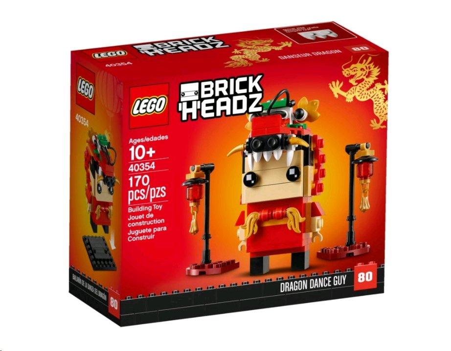 Image of LEGO BrickHeadz 40354 - Drachentanz-Mann