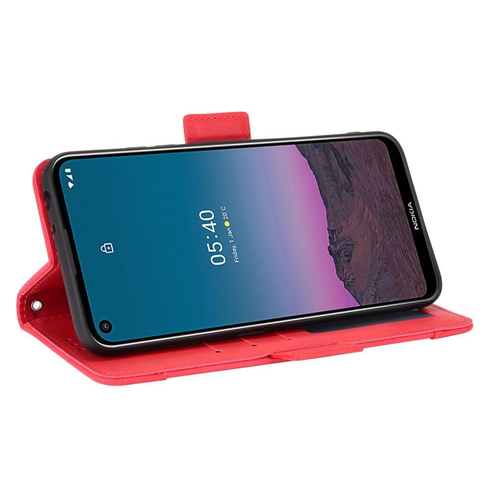 Cover-Discount  Nokia 5.4 - Etui avec de nombreux rangements pour cartes noir 