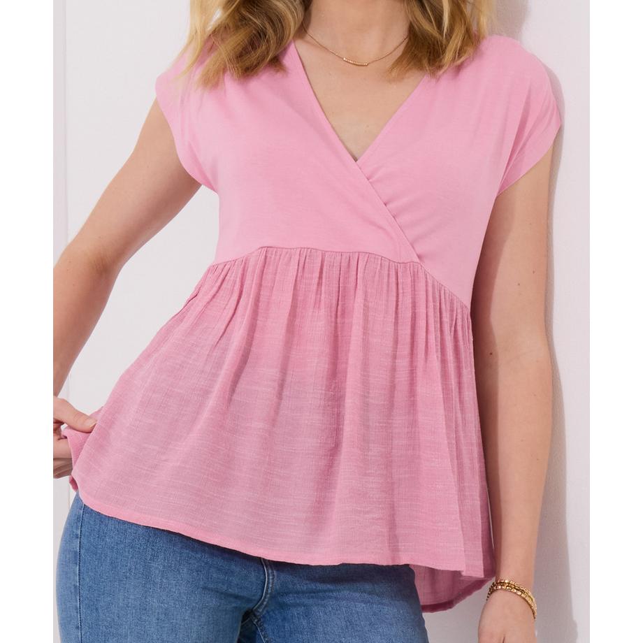 Joe Browns Top Ampio Scollo a V  