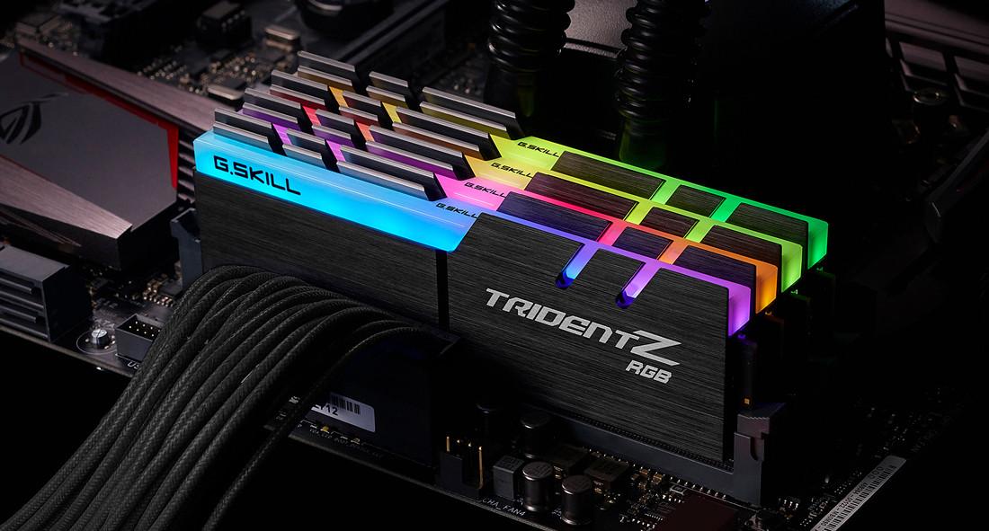 G.Skill  Trident Z RGB F4-3600C16Q-64GTZRC memoria 64 GB 4 x 16 GB DDR4 3600 MHz 