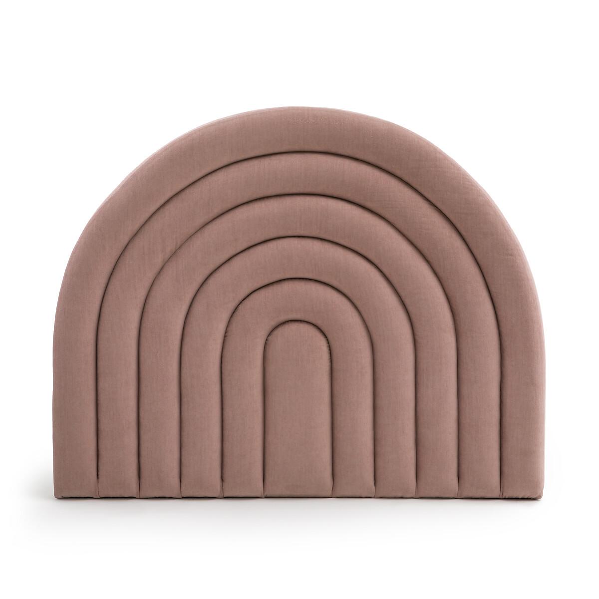 La Redoute Intérieurs Gepolstertes Kopfteil Regenbogen Samt  