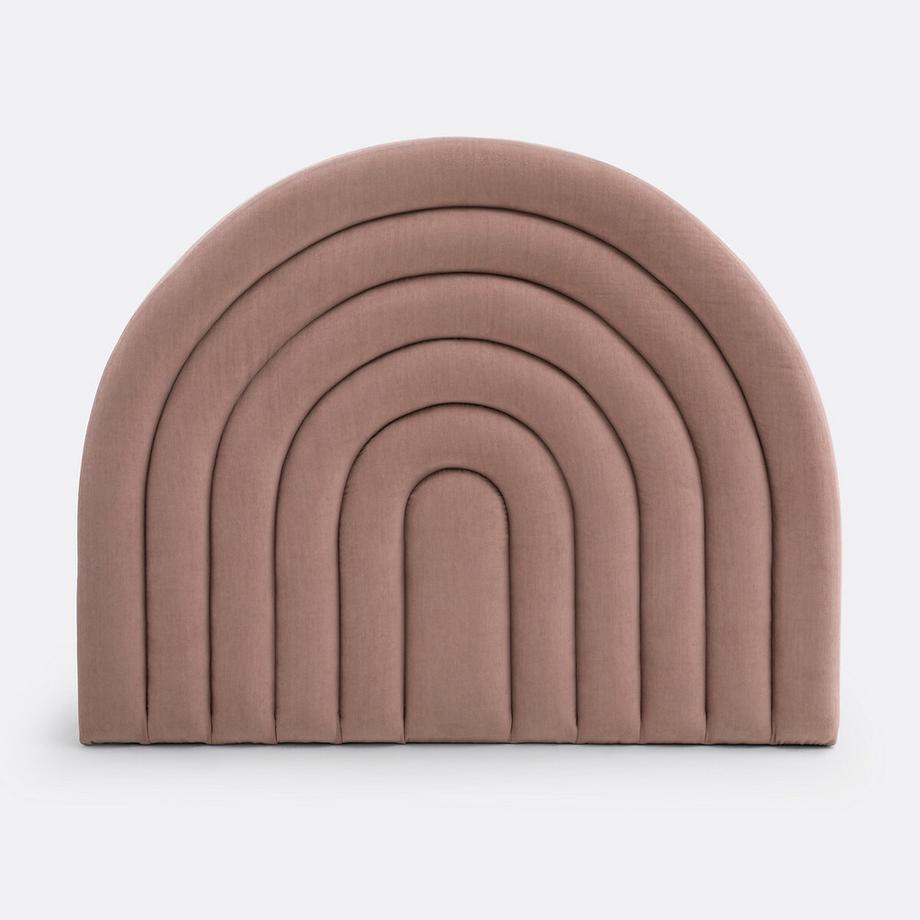 La Redoute Intérieurs Tête de lit rembourrée arc-en-ciel velours  