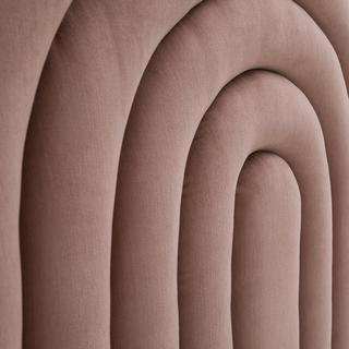 La Redoute Intérieurs Gepolstertes Kopfteil Regenbogen Samt  