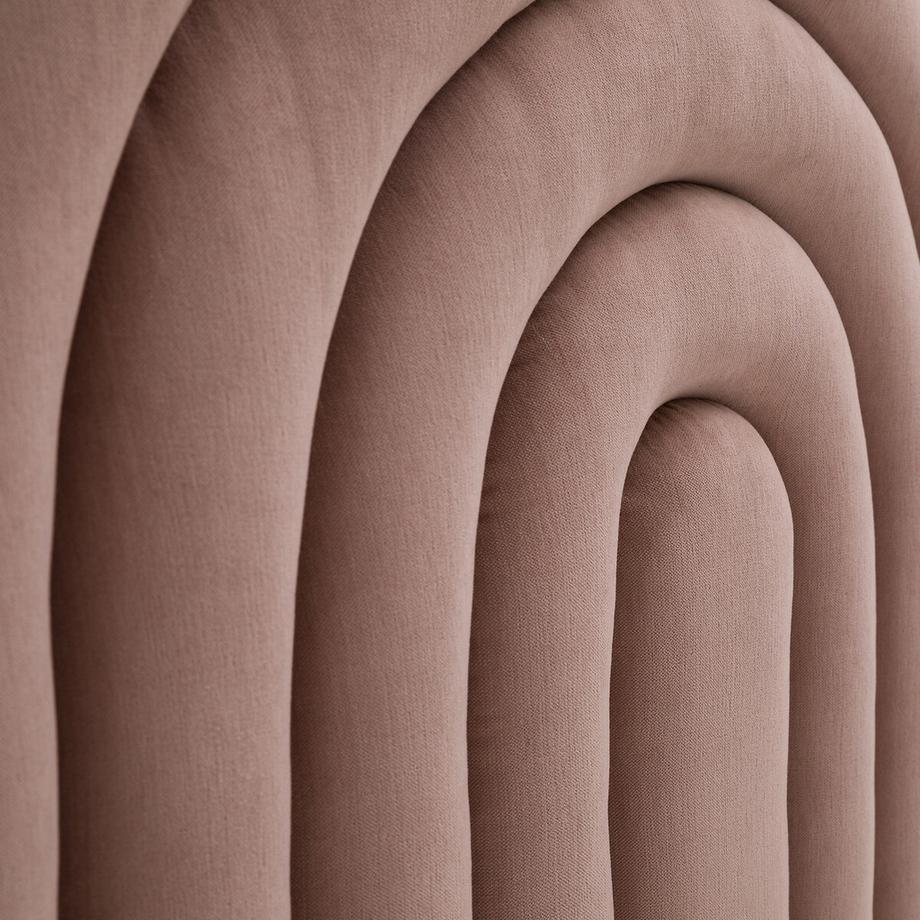 La Redoute Intérieurs Tête de lit rembourrée arc-en-ciel velours  