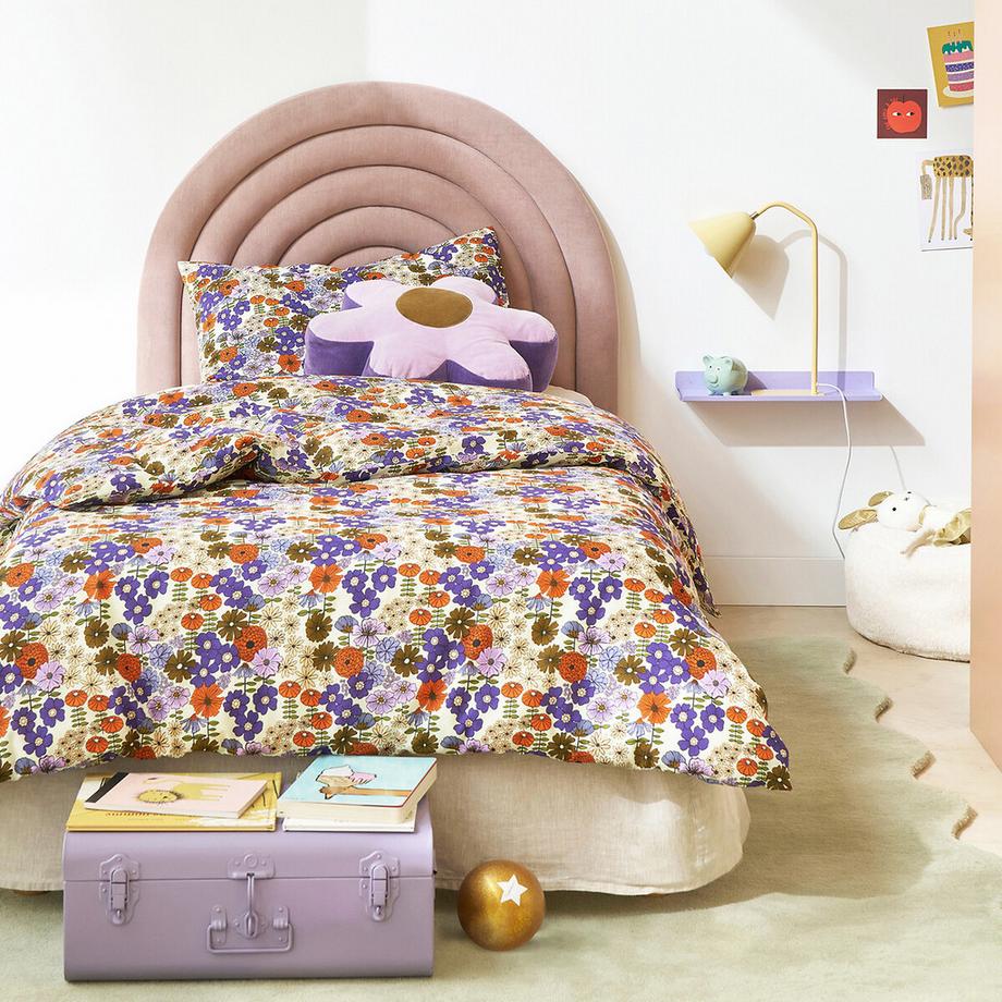 La Redoute Intérieurs Tête de lit rembourrée arc-en-ciel velours  