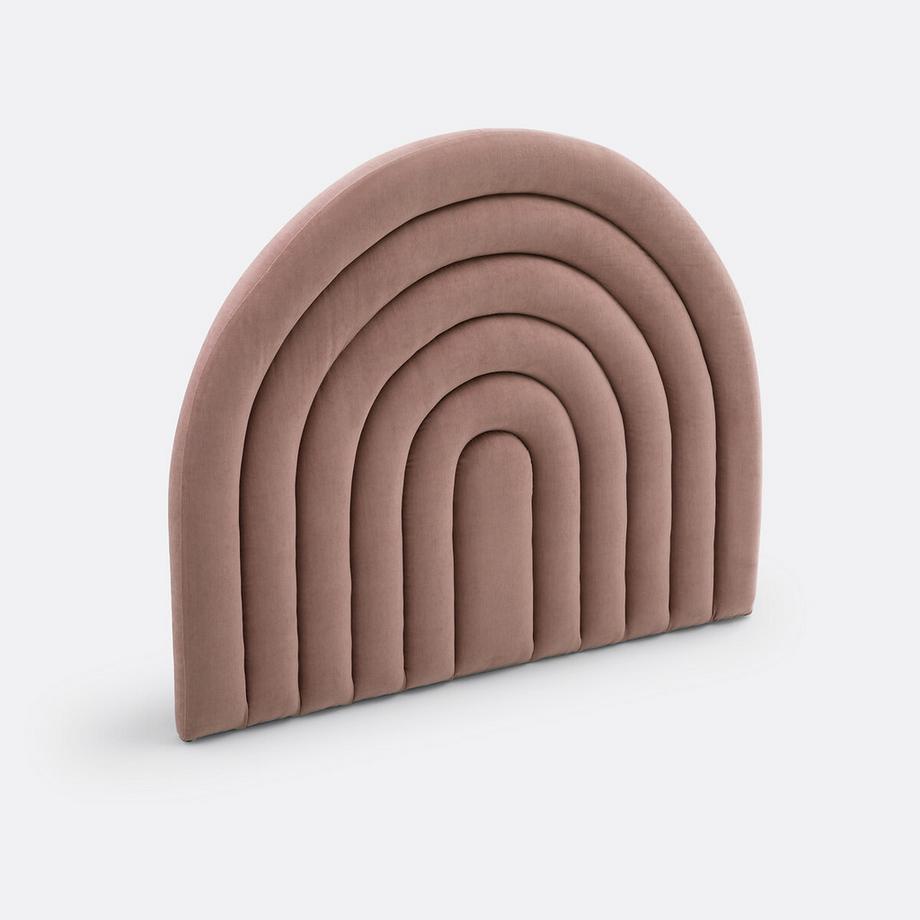 La Redoute Intérieurs Tête de lit rembourrée arc-en-ciel velours  