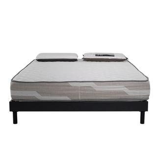 AB Matelas Matelas Select | 2 places avec 2 Oreillers au Carbone 70x40cm | Ressorts et mémoire | 26 cm  