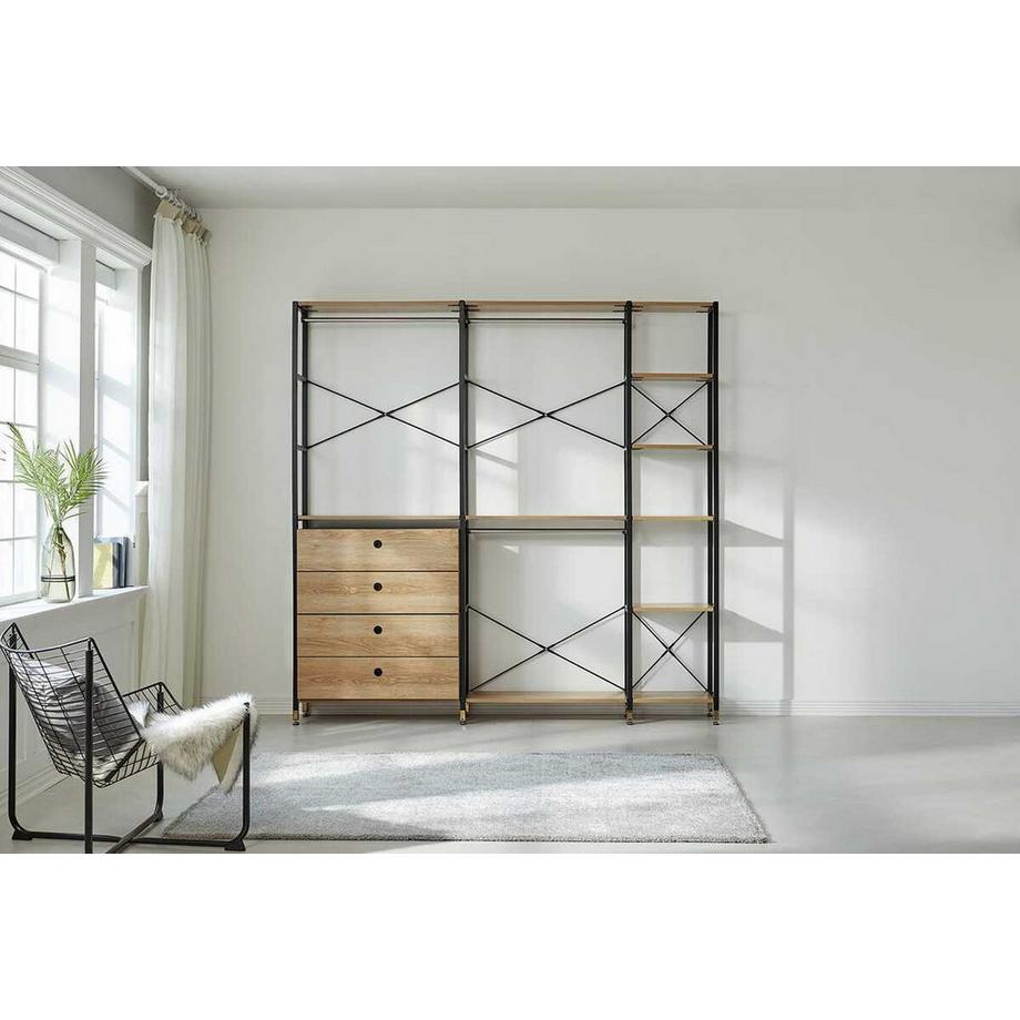 mutoni Schubladenkasten Voluto natur 80x32  