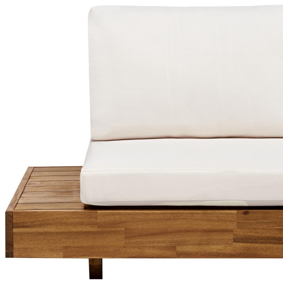Beliani 2 Sitzer Sofa aus zertifiziertes Akazienholz  MARETTIMO  