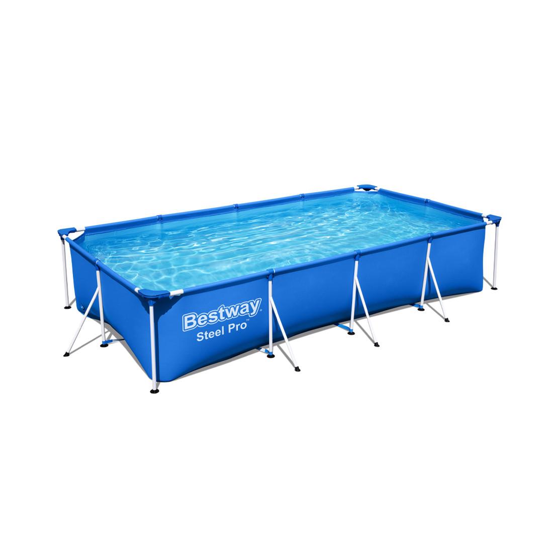 Bestway  Steel Pro Frame Pool Set 400x211x81cm ink. Filterpumpe 