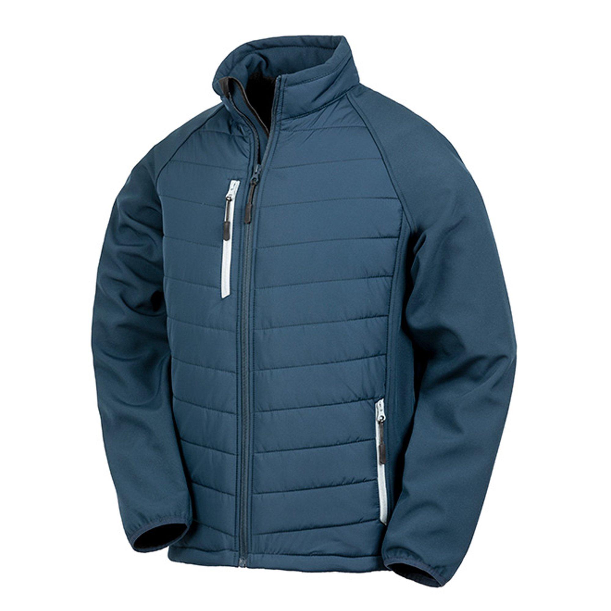 Image of Softshelljacke Compass Gefüttert Herren Marine L