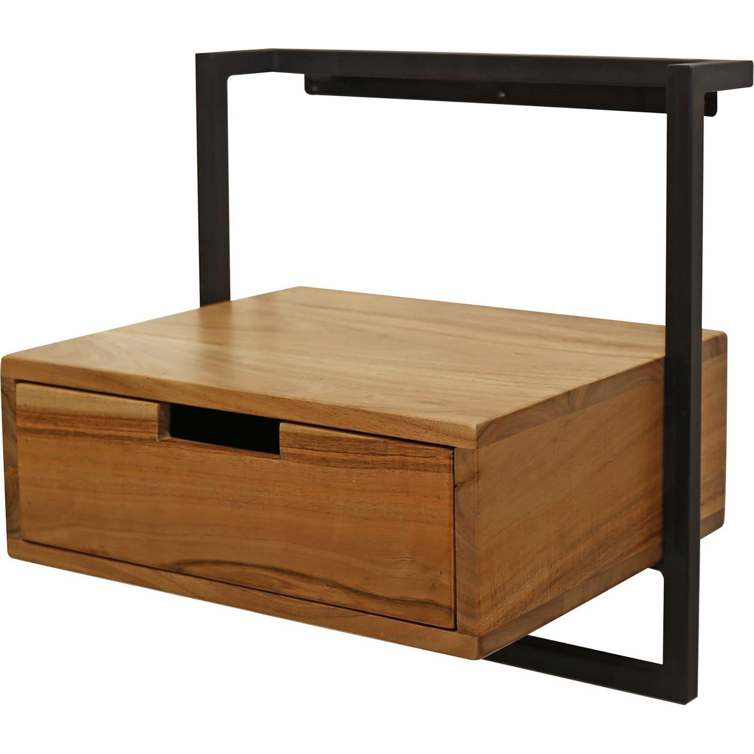 Image of Nachttisch Air solid S Akazie natur Nachttisch Air solid S Akazie natur