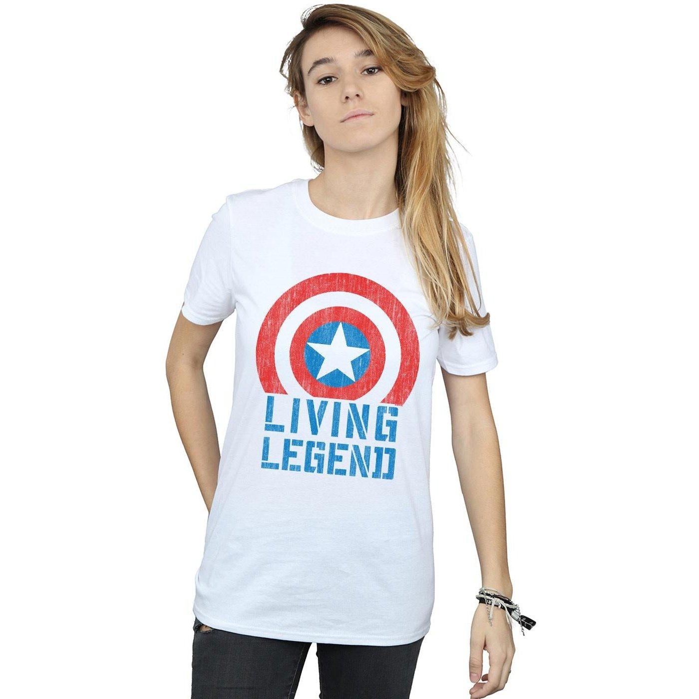 MARVEL  Tshirt LIVING LEGEND 