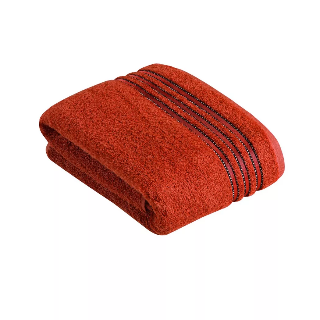 VOSSEN - Cult de Luxe Serviette de bain, 100x150 cm, Rouille