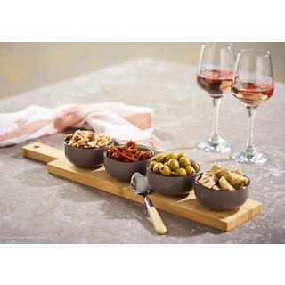 SCHOU Apero-Set, mit 4 Schalen  