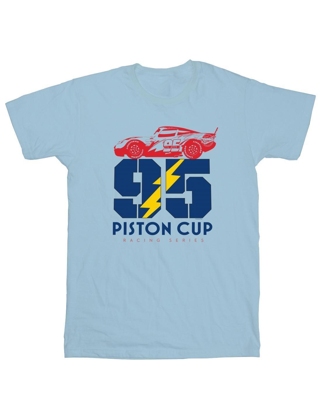 Image of Cars Piston Cup 95 Tshirt Herren Blau M