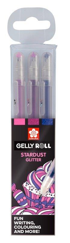 Feutres Sakura Stardust Glitter Sweets boite 3 Gelly Roll