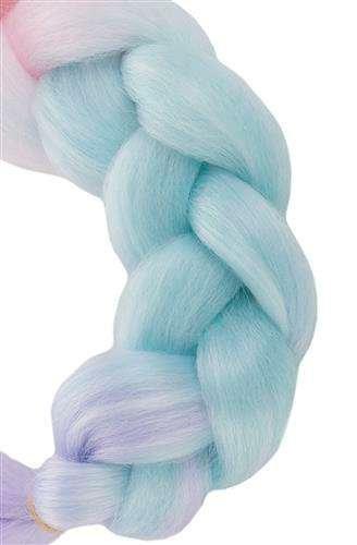 Soulima  Kunsthaar-Ombre-Zöpfe rosa/ni/f W10341 