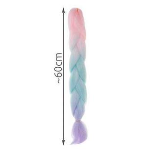 Soulima  Kunsthaar-Ombre-Zöpfe rosa/ni/f W10341 