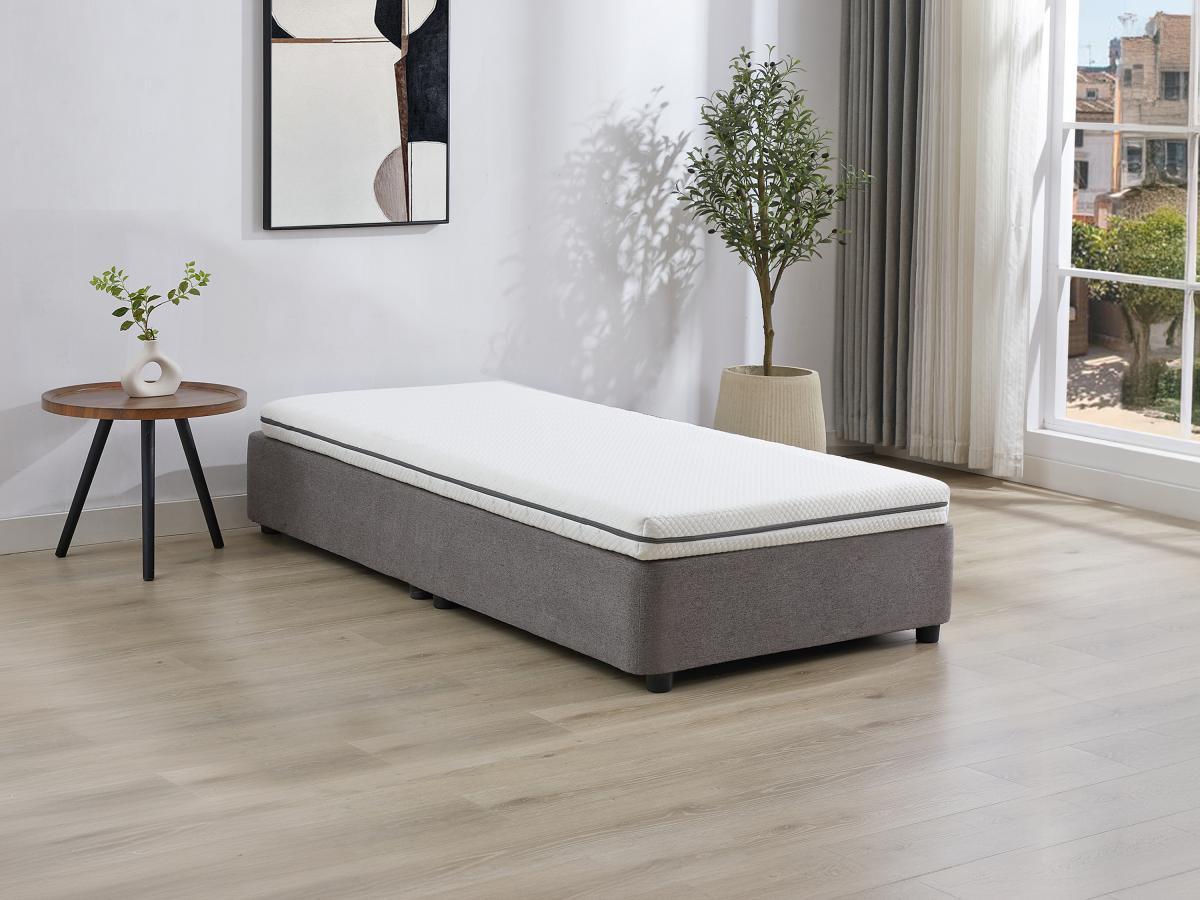 Vente-unique Matelas 90 x 190 cm mousse déhoussable ép.10cm - NASUS de DREAMEA  