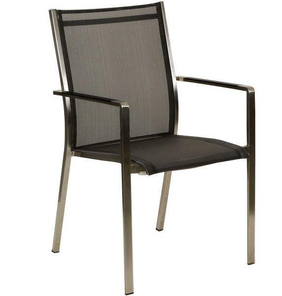 Image of Gartenstuhl Florio II Edelstahl silber Gartenstuhl Florio II Edelstahl silber