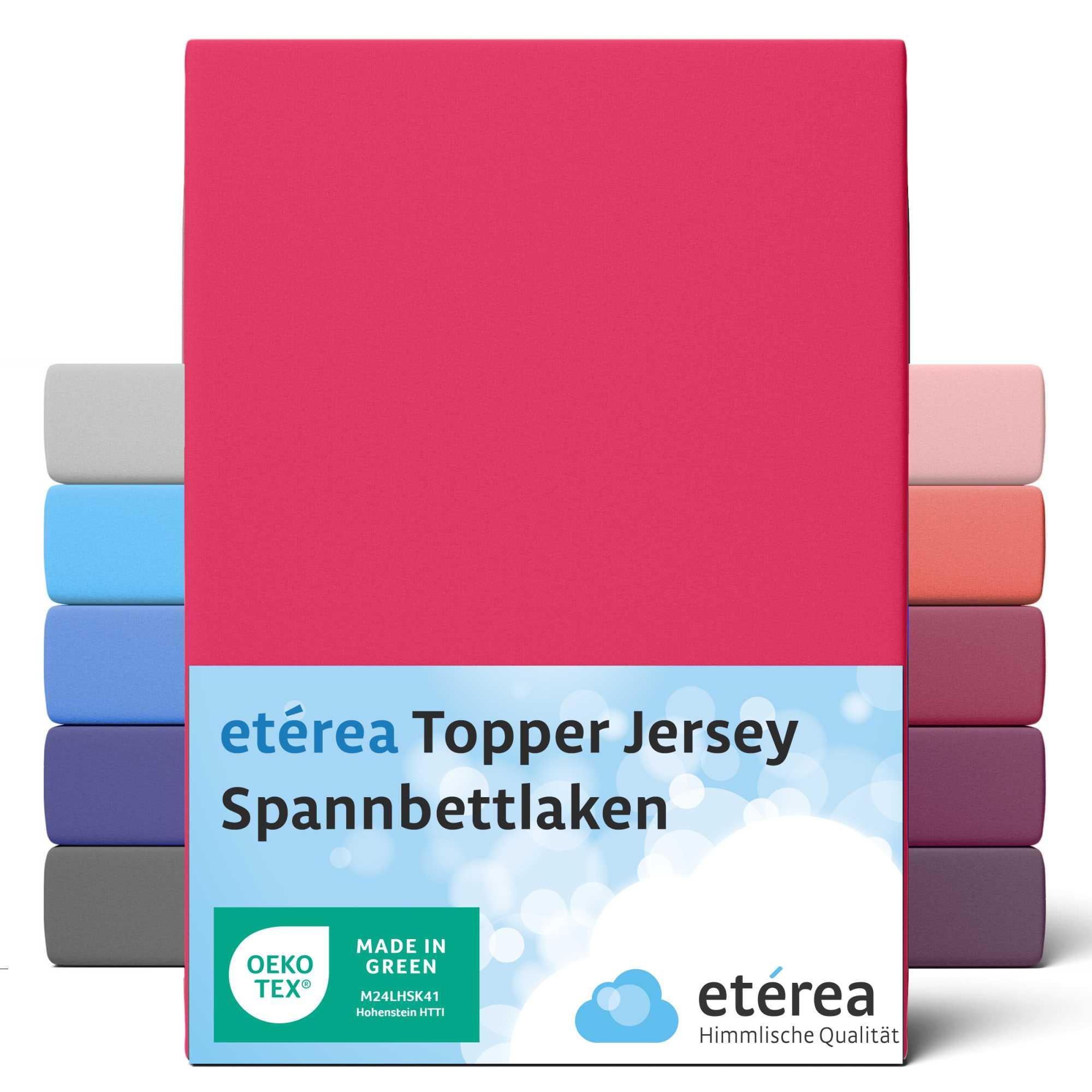 etérea Himmlische Qualität Comfort Jersey Topper Spannbettlaken  