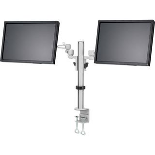 SpeaKa Professional  2fach Monitor-Tischhalterung 33,0 cm (13) - 68,6 cm (27) Grau Höhenverstellbar 