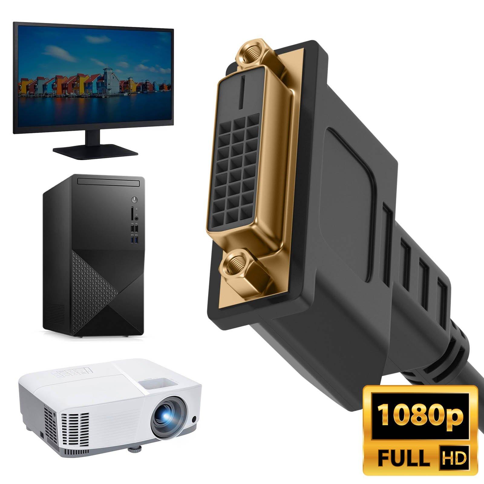 Avizar  Adattatore HDMI a DVI - Full HD, 30 cm 