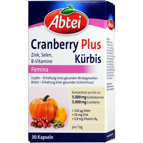 Abtei  Kürbis Cranberry Plus 