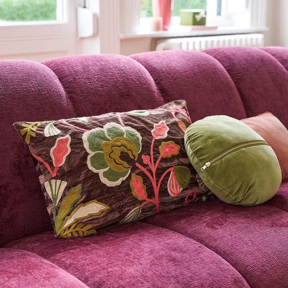 La Redoute Intérieurs Sidonie Fodera Cuscino Velluto  