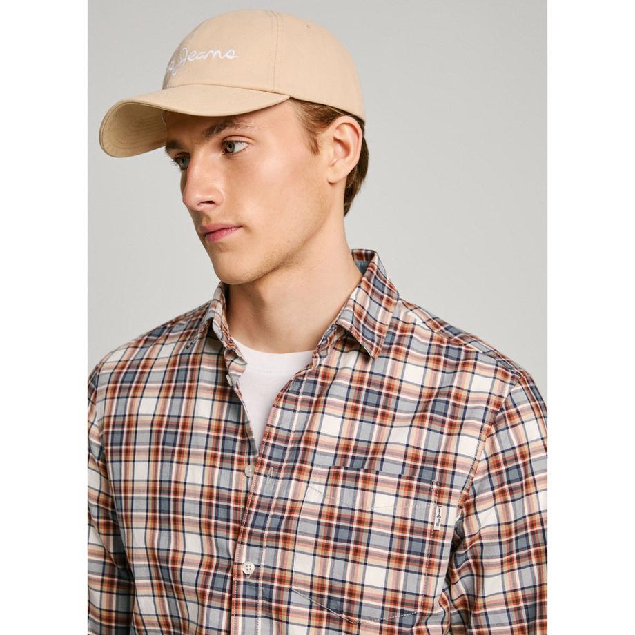 Pepe Jeans London Macberth Chemise à Carreaux Regular Fit Manches Longues  