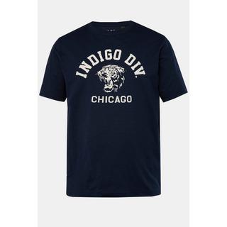 JP1880  T-shirt JP 1880. Manches courtes et col rond bleu foncé 