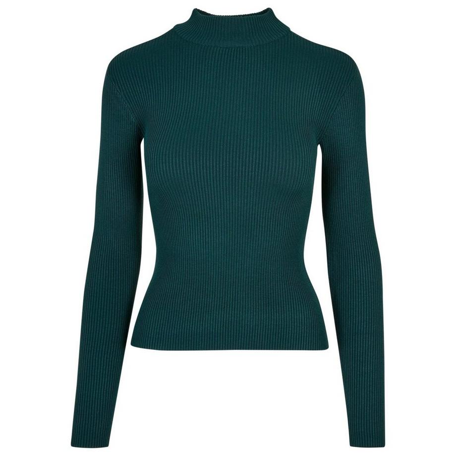 damen-rollkragenpullover aus rippstrick gt