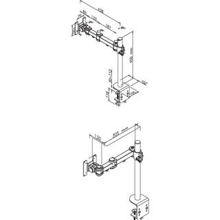 NewStar  Neomounts by  support moniteur de bureau 