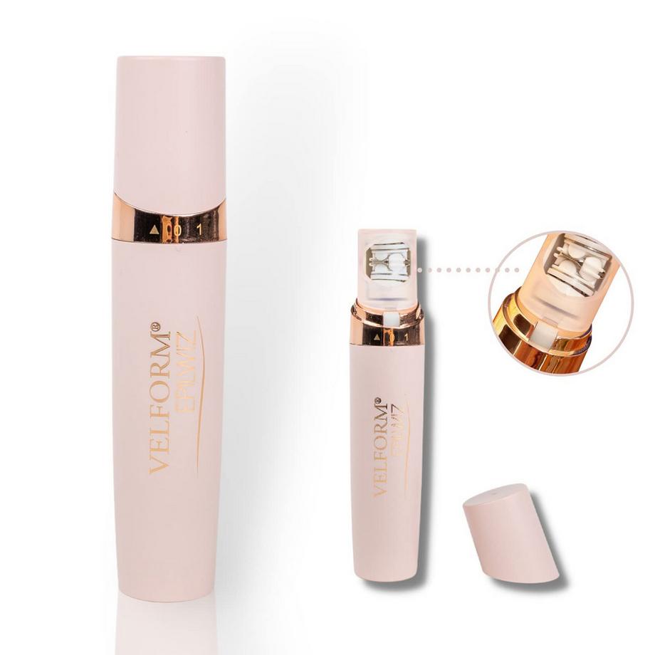 VELFORM Epilwiz Rechargeable - Épilateur rechargeable pour le visage et le corps  