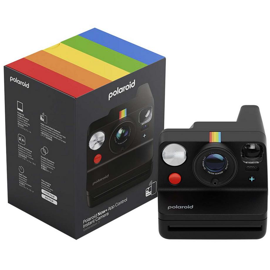 Polaroid  POLAROID-Kamera Now+ Gen. 3 Schwarz 