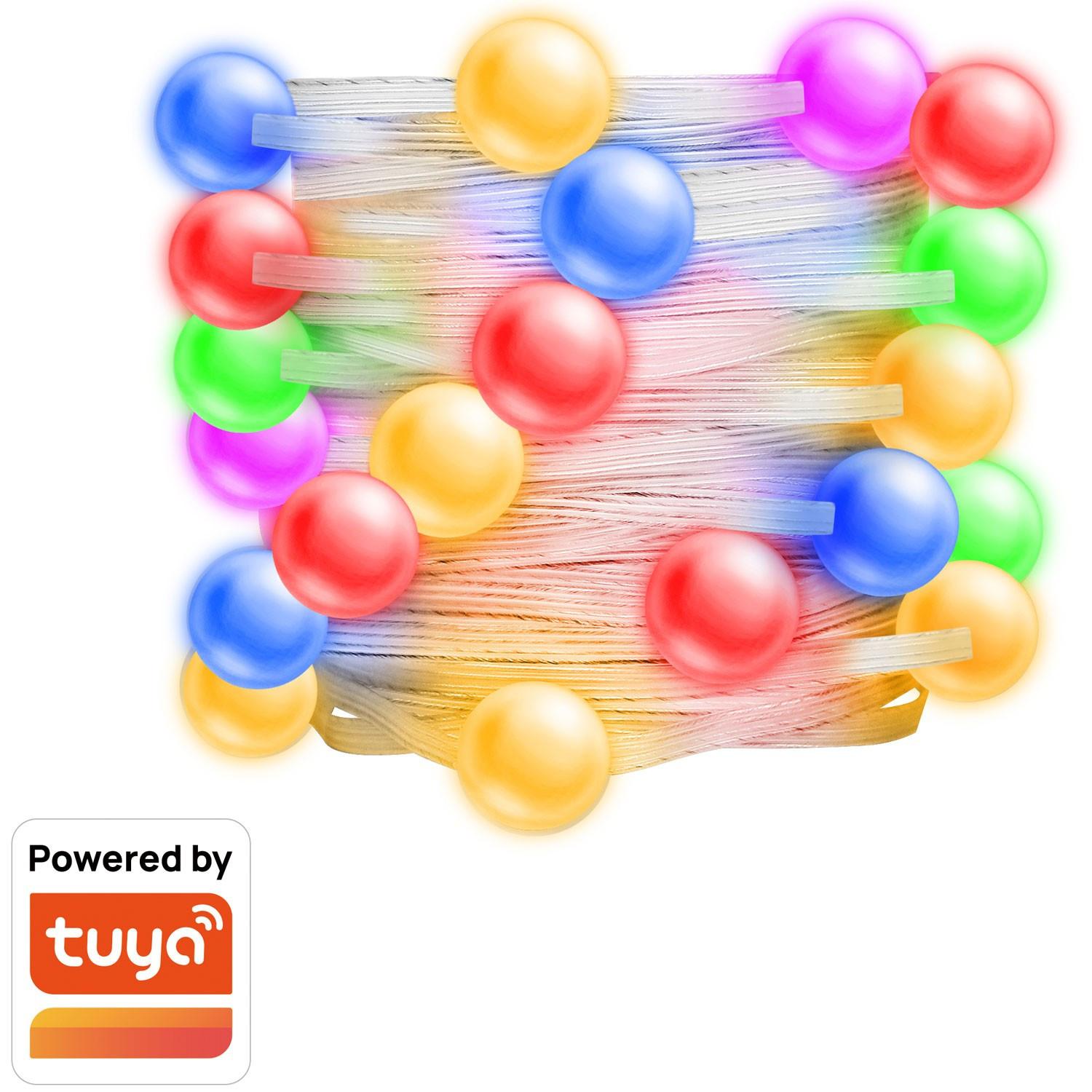 LogiLink Anello luminoso RGB con telecomando e WiFi Tuya IP65 3 m  