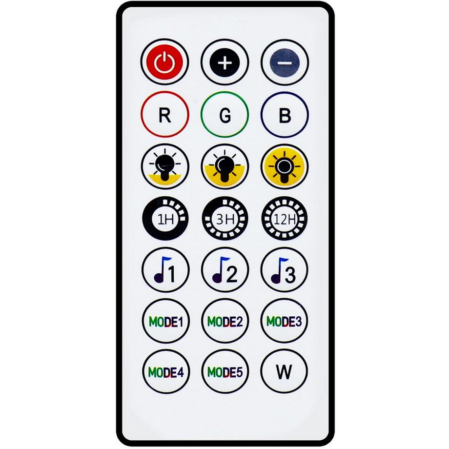 LogiLink Boucle lumineuse RGB avec télécommande et WiFi Tuya IP65 3 m  