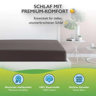 etérea Himmlische Qualität Topper Drap housse Comfort Jersey  