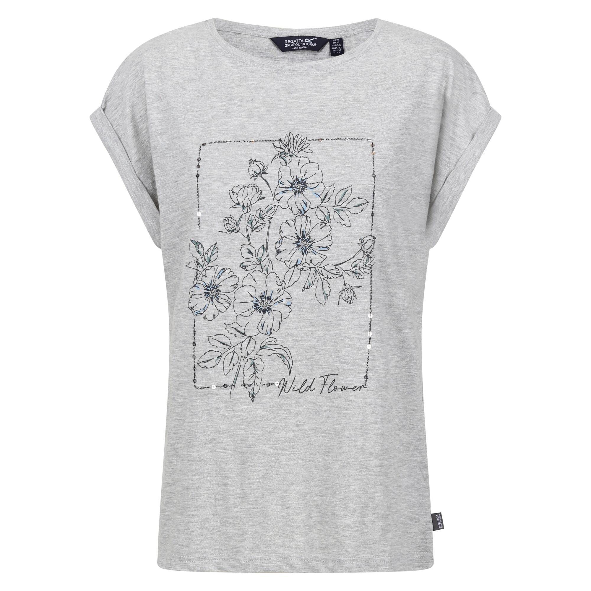 Image of Roselynn Tshirt Damen Taubengrau 36