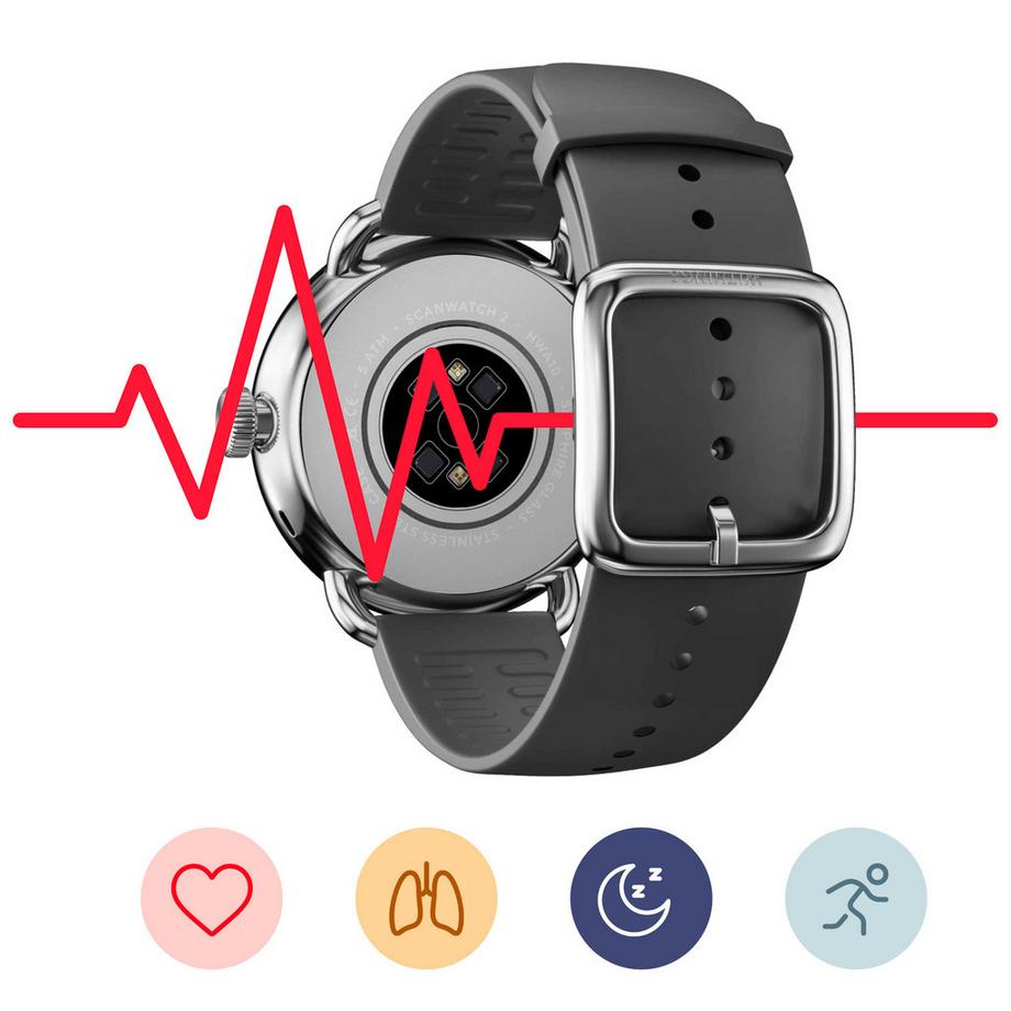 Withings  Withings ScanWatch 2 38mm Schwarz 