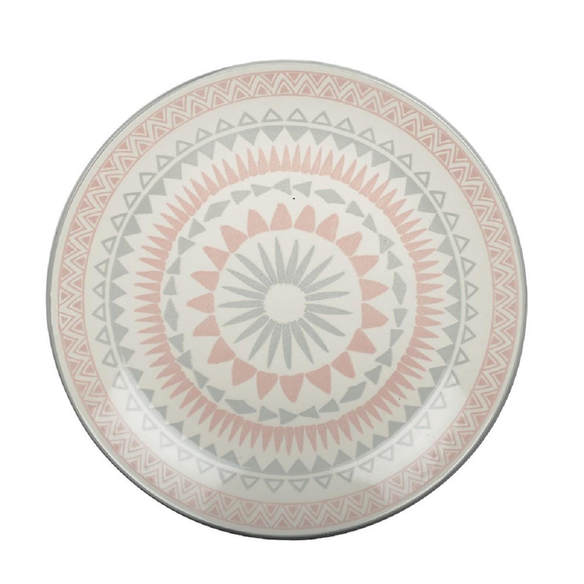 Aulica ASSIETTE PLATE ROSE - COACHELLA PAR BOITE DE - 6  