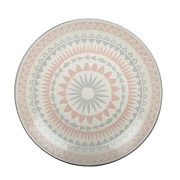 ASSIETTE PLATE ROSE - COACHELLA PAR BOITE DE - 6