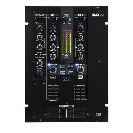 Reloop  Reloop RMX-22i 3 canaux 20 - 20000 Hz 