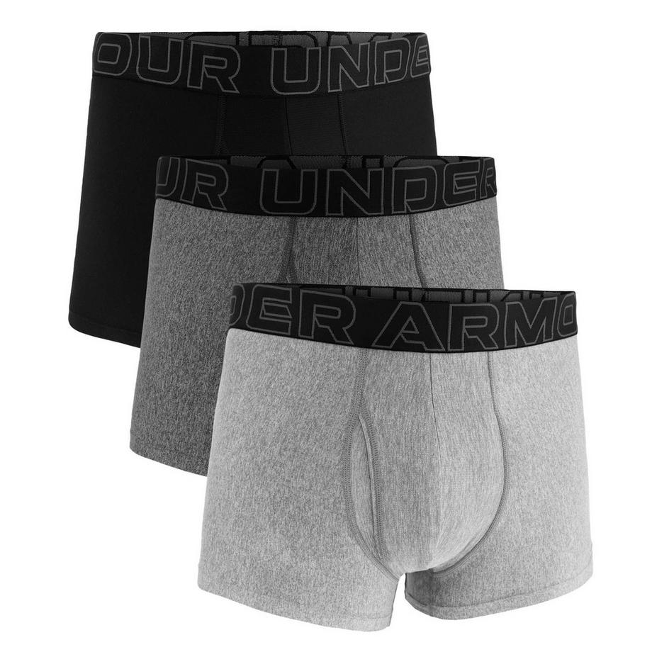 Boxer Uomini Confezione da 3 Aderente alla figura-UA PERFORMANCE TECH - SOLID 3 IN 3PK